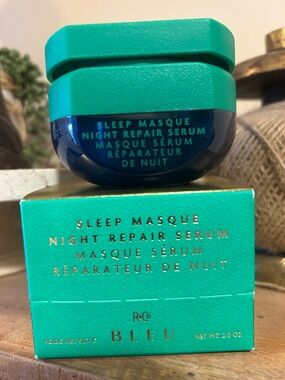 R+Co Bleu Sleep Masque Night Repair Serum Mask | NEW | R and Co R + Co | Full Sz